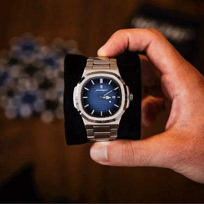 Men's Luxe Nautilus™ Watch with a Free Bracelet Kit – Proper Bargain!