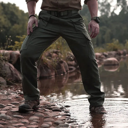Battle-Ready Tactical Trousers with Free Belt – Gear Up for Action!