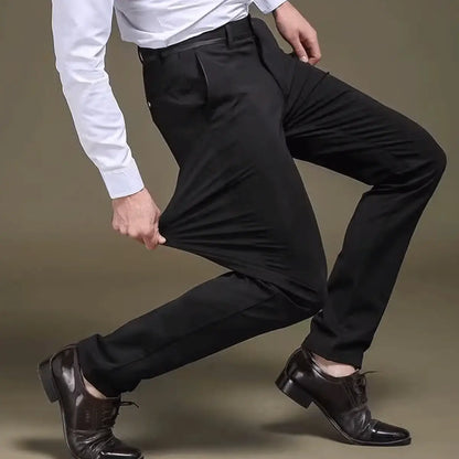 Luffy® Stretchy Social Trousers (+ Free Leather Belt)