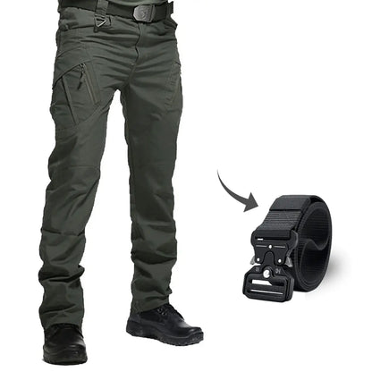 Battle-Ready Tactical Trousers with Free Belt – Gear Up for Adventure!